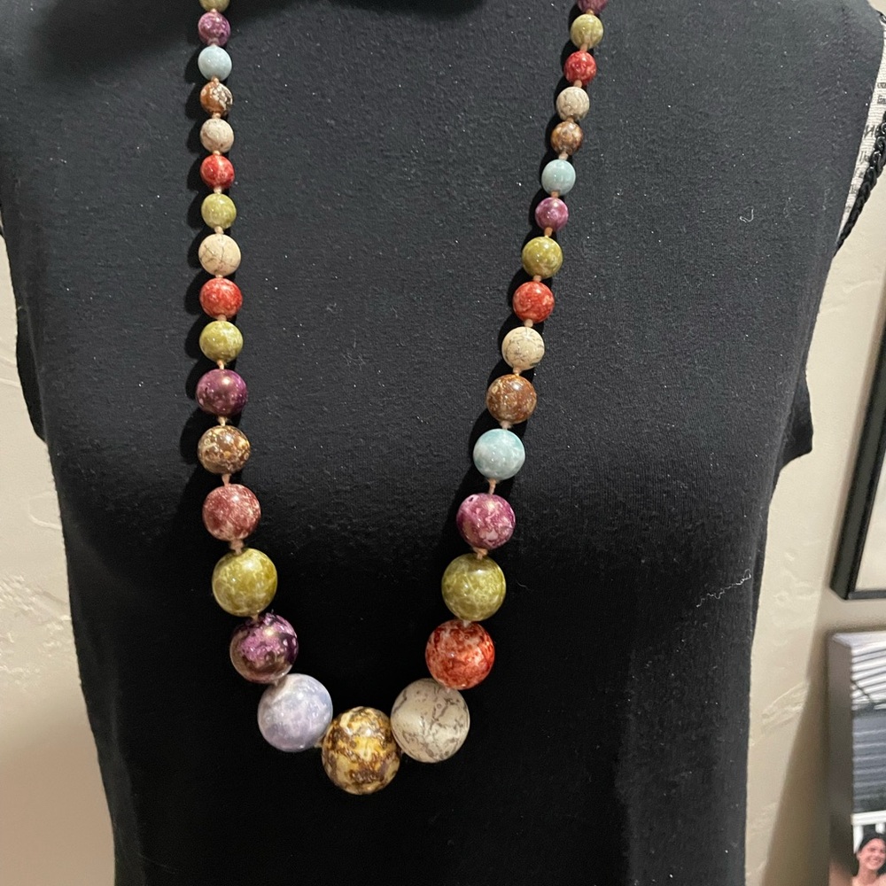 Multicolor Beaded Necklace